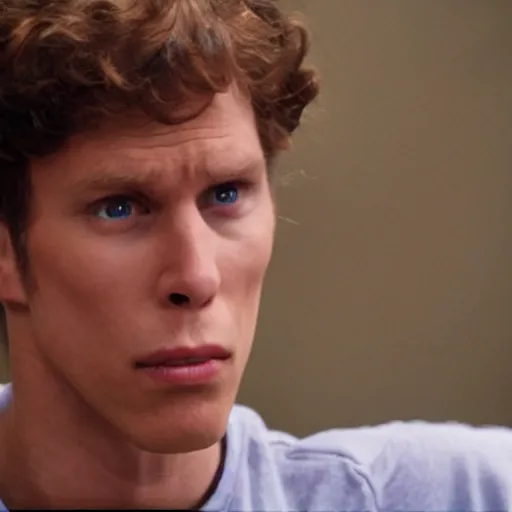 Image similar to Live Action Still of Jerma in Napoleon Dynamite, real life, hyperrealistic, ultra realistic, realistic, highly detailed, epic, HD quality, 8k resolution, body and headshot, film still