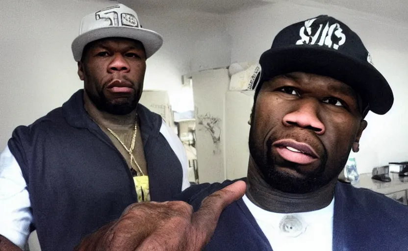 my uncle look like 50 Cent if he was poor asf lmao, | Stable Diffusion ...