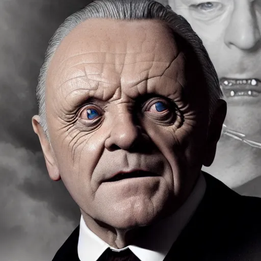 Image similar to anthony Hopkins as dracula, photorealistic, movie promo, movie poster, crisp, 4k