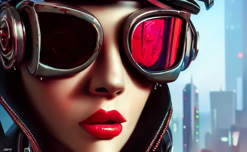 Image similar to closeup painting of bee, cyberpunk, wearing crimson shutter shades and a black leather jacket, portrait, hyperdetailed, artstation, cgsociety, 8 k, synthwave by tangerine dream