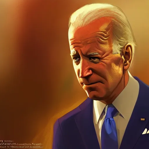 Image similar to joe biden crying, sad, depressed, dramatic lighting, cinematic, establishing shot, extremly high detail, photorealistic, cinematic lighting, artstation, style by James Gurney