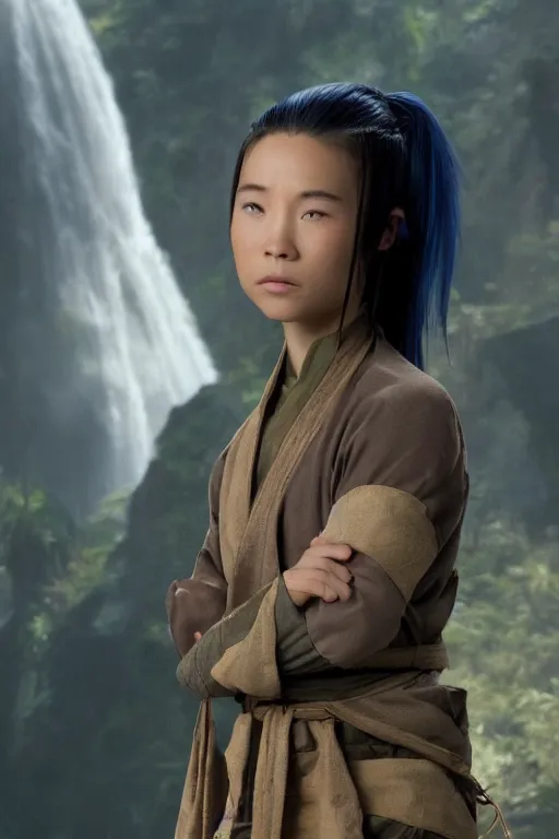 Prompt: photo of real life ty lee from avatar the last airbender 4 k