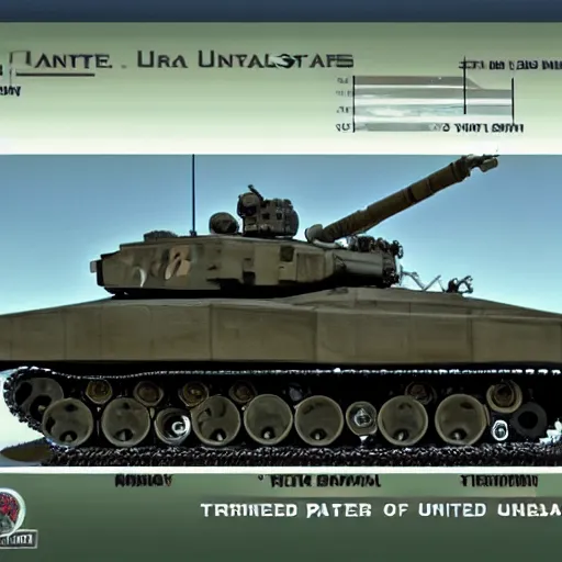 Image similar to Main Battle Tank of the United States 2040