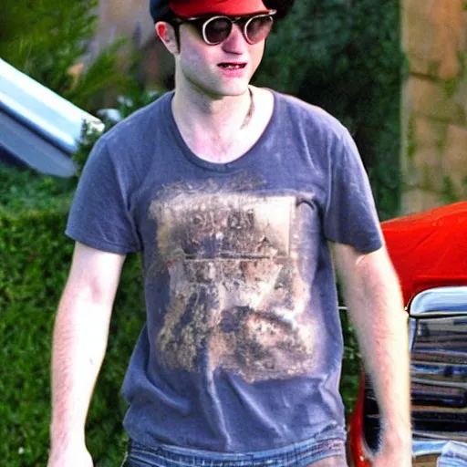 Image similar to robert pattinson super mario