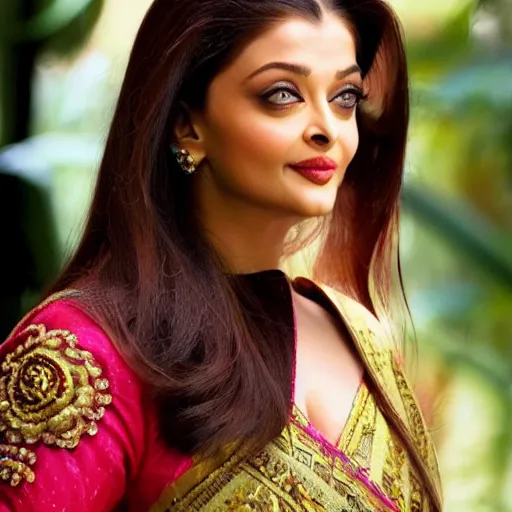 Image similar to aishwarya rai as moirane damodred