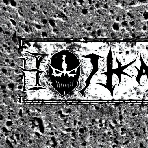 Image similar to black metal band logo, metal font, unreadable, futuristic font