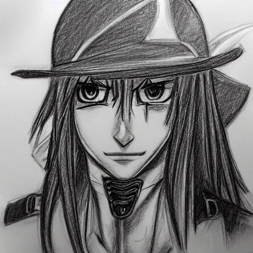 Image similar to gyro zeppeli pencil sketch