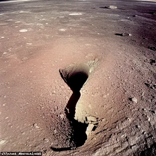 Prompt: a person laying in a huge crater. their body twisted unnaturally, spaceship wreckage in background. ap photograph 1 9 8 5