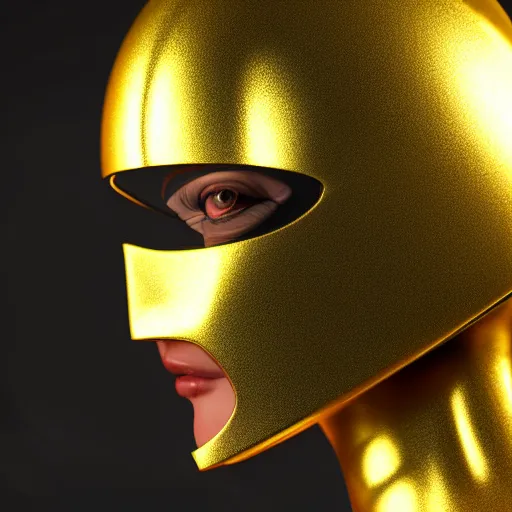 Prompt: complex 3 d render, ultra detailed, beautiful natural light, studio lights, rim light, white background, fascinating biomechanical female, 1 5 0 mm lens, golden helmets with tree details, elegant, hyperrealistic, ultra detailed, octane render, h. r. giger style, volumetric lighting, 8 k post - production