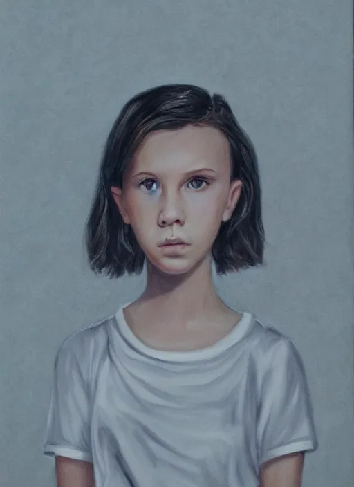 Image similar to Portrait of Millie Bobby Brown by Iwa Shoyoka