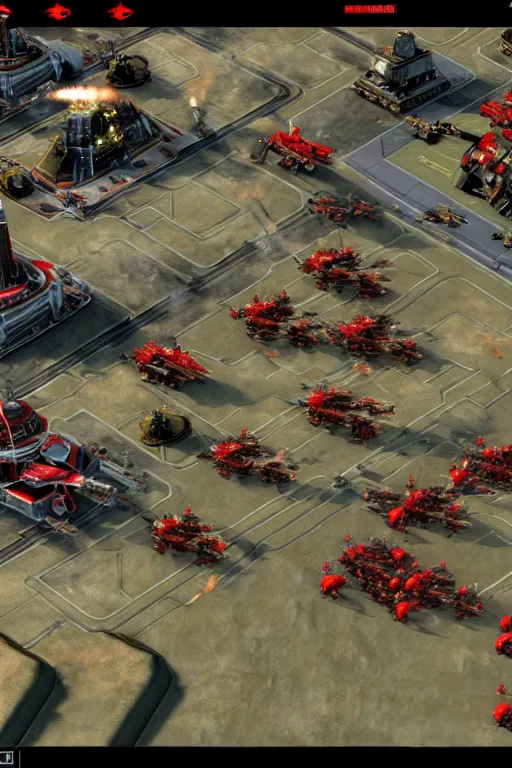 Prompt: command and conquer red alert 2 screenshot