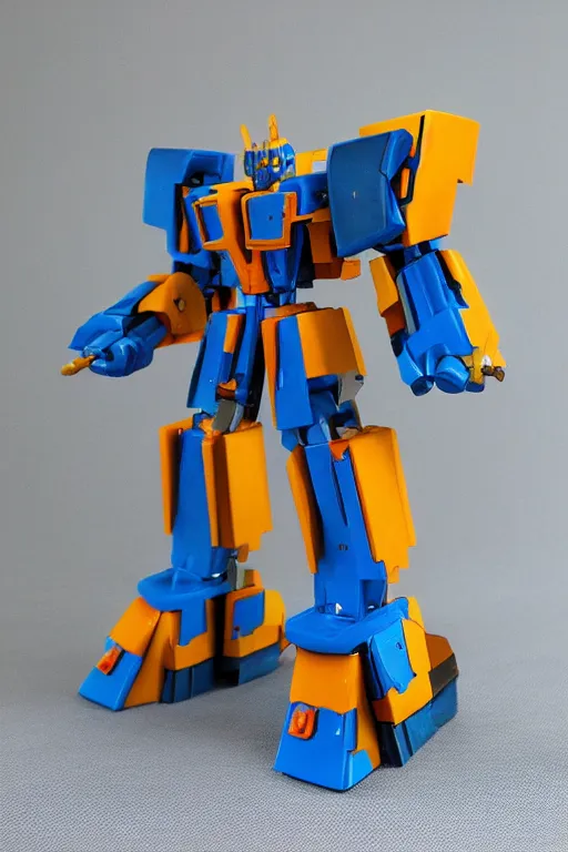 Prompt: a transformer toy