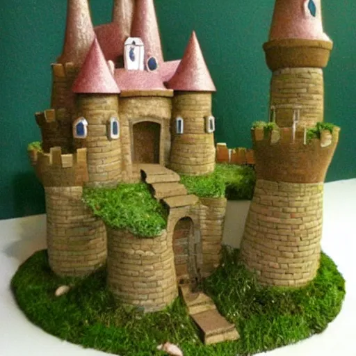 Image similar to a fairy castle for my mother