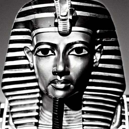 Prompt: king tut as president usa