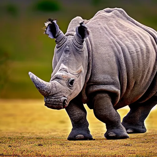 Image similar to wooly ice age rhino nature photography