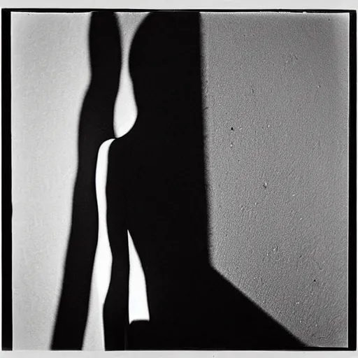 Prompt: “Portrait of a femme fatale. Shadow and light. Abstract. Surrealist. Black and white. Side lighting. Photography by Dora Maar. 1934”