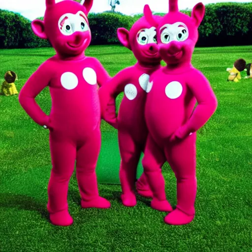 Prompt: telletubbies