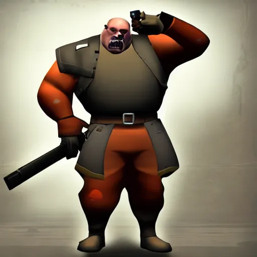 Image similar to Meet the heavy from team fortress 2, 2ch exclusive
