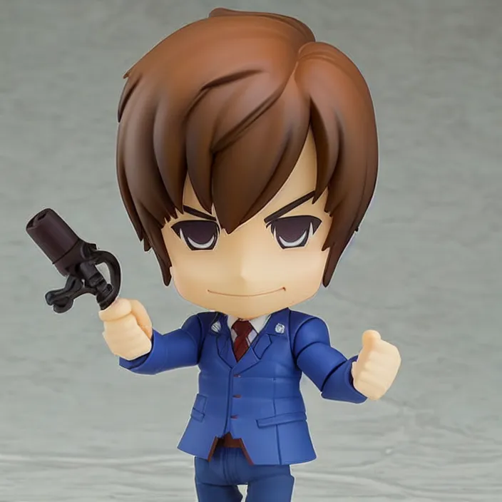 Image similar to Saul Goodman, An anime Nendoroid of Saul Goodman, figurine, detailed product photo