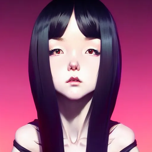 Image similar to a beautiful executioner looks darkly, art by ilya kuvshinov and lois van baarle and ross tran and range murata and artgerm and andy warhol, norman rockwell, digital art, highly detailed, profile picture, intricate, sharp focus, mystical trending on artstation hq, deviantart, pinterest, unreal engine 5, 4 k uhd image