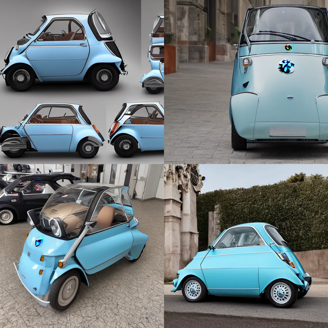 Prompt: 2022 BMW Isetta