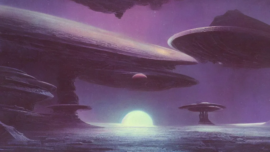 Image similar to otherworldly atmosphere of an evolving alien planet by arthur haas and bruce pennington and paul lehr, cinematic matte painting