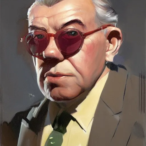 Prompt: greg manchess portrait painting of rene magritte as overwatch character, medium shot, asymmetrical, profile picture, organic painting, sunny day, matte painting, bold shapes, hard edges, street art, trending on artstation, by huang guangjian, gil elvgren, ruan jia, randy vargas, greg rutkowski