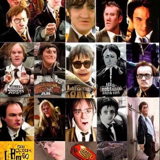Image similar to quentin tarantino in the harry potter films