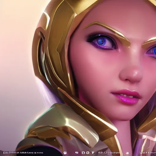 Prompt: still of pretty Lux (League of Legends) close up in KDA More music video. 3d render, octane render, game art, realistic, highly detailed, trending on artstation, 4k, trending on artstation, pixar, cgsociety, unreal engine 5, redshift render, trending on artstation, blender, behance, cg