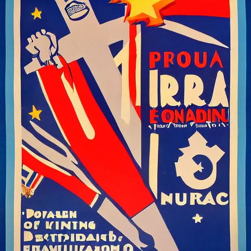 Image similar to 1 9 3 0 propaganda poster european union