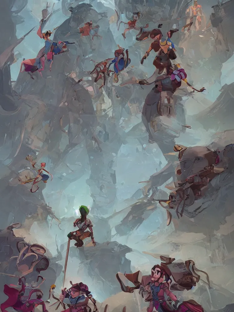 Image similar to empowerment, by disney concept artists, blunt borders, rule of thirds