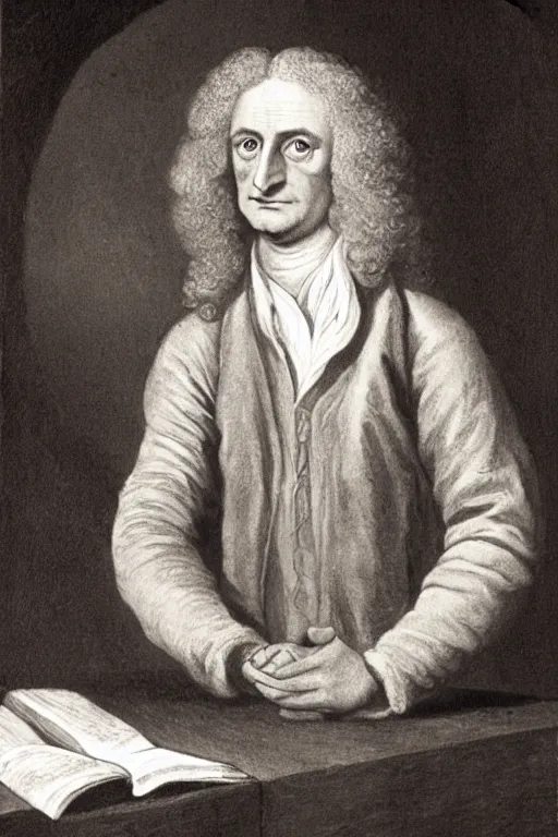 Image similar to isaac newton