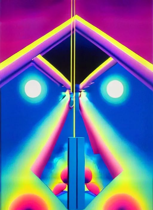 Image similar to mirror by shusei nagaoka, kaws, david rudnick, pastell colours, airbrush on canvas, cell shaded, 8 k