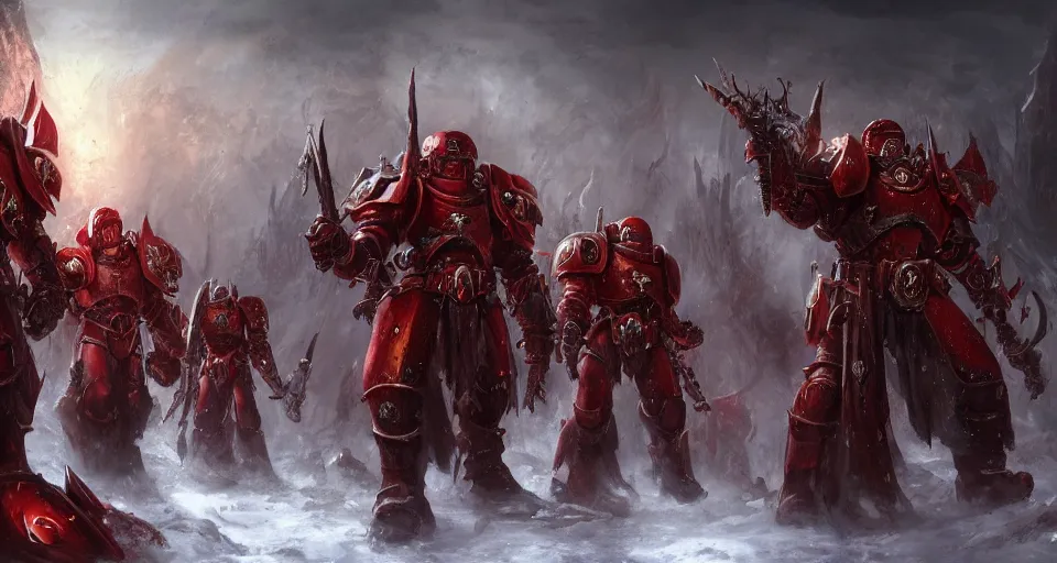 Image similar to a epic and fantasy concept art of blood ravens, w 4 0 k, by tsuyoshi nagano, akihiko yoshida, aion, hyperdetailed, 8 k realistic, symmetrical, wallpaper, long shot, frostbite 3 engine, cryengine, dof, trending on artstation, digital art