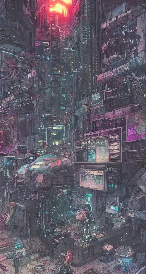 Image similar to cyberpunk glsdiator, concept art, colorized pencil, highly detailed, Akihiko Yoshida