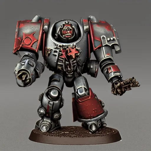 Prompt: metaljesusrocks in warhammer 4 0, 0 0 0 power armor