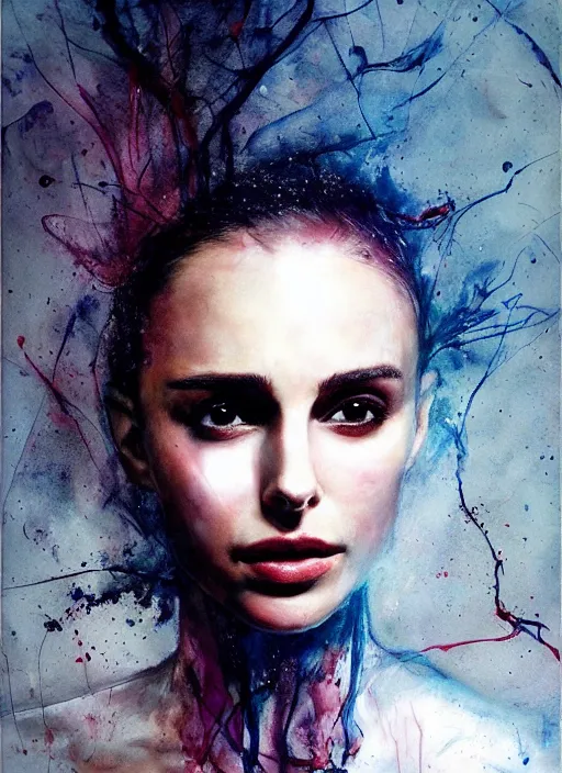 Image similar to nathalie portman by agnes cecile