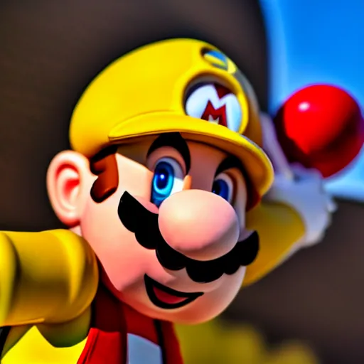 Image similar to biblically correct super mario, highly detailed, extremely high quality, hd, 4 k, 8 k, professional photographer, 4 0 mp, lifelike, top - rated, award winning, realistic, detailed lighting, detailed shadows, sharp, no blur, edited, corrected, trending