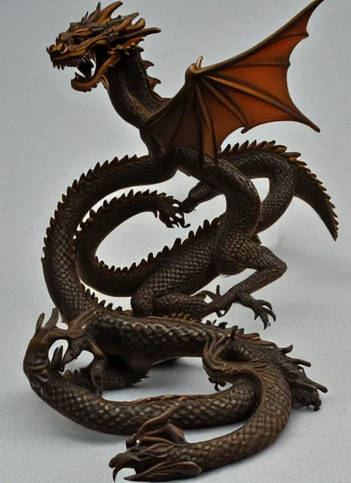 Image similar to 80mm, resin detailed model figure of dragon bronze