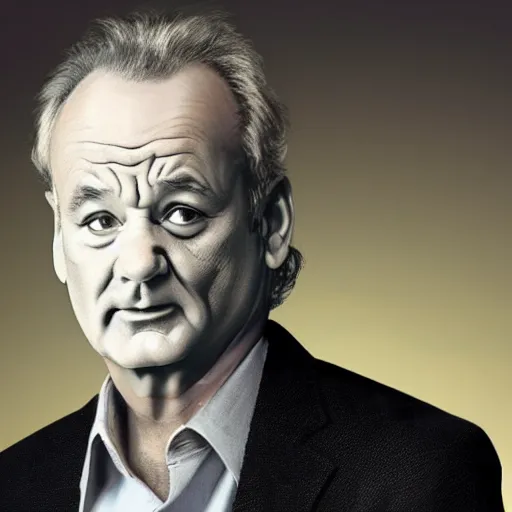 Image similar to bill murray on a dollar bill