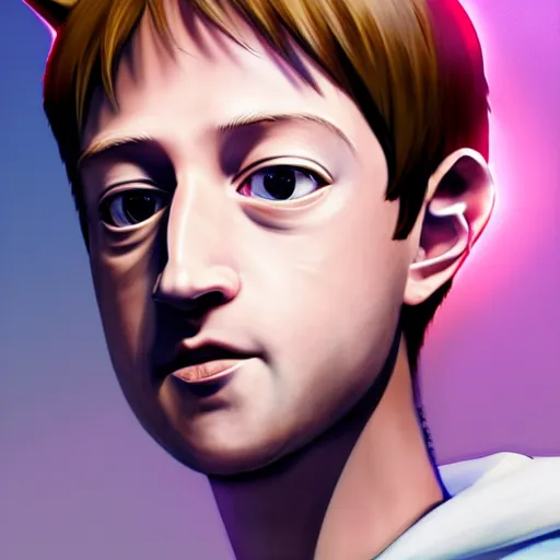 Prompt: picture of mark zuckerberg depicted as an anime girl with cat ears, highly detailed, extremely high quality, hd, 4 k, 8 k, canon 3 0 0 mm, professional photographer, 4 0 mp, lifelike, top - rated, award winning, realistic, detailed lighting, detailed shadows, sharp, no blur, edited, corrected, trending