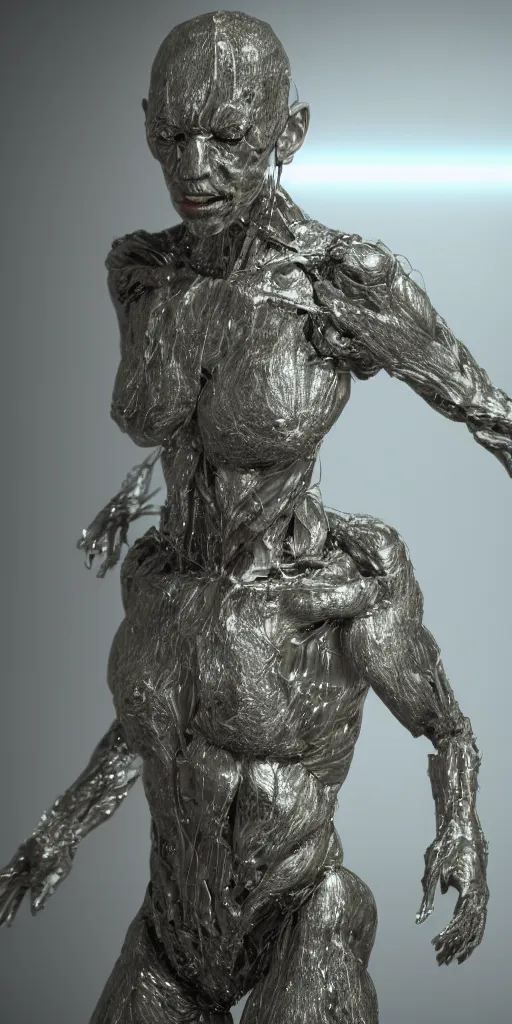 Prompt: a photo of 8k ultra realistic of a glitchy humanoid figure made of energy and light, cinematic lighting, trending on artstation, 4k, hyperrealistic, focused, extreme details, unreal engine 5, cinematic, masterpiece