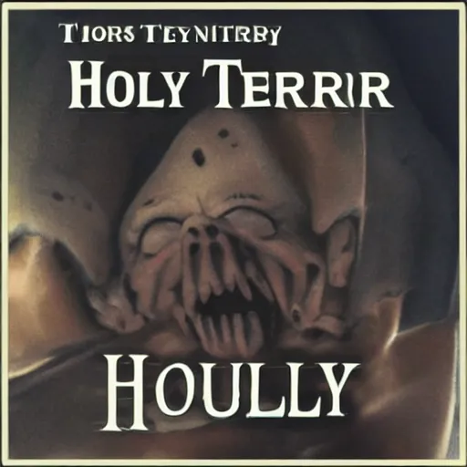 Image similar to holy terror