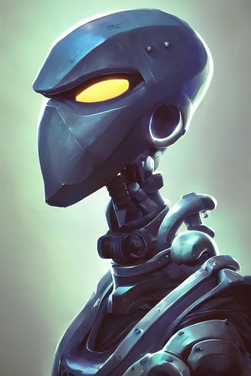 Image similar to epic mask helmet robot ninja portrait stylized as fornite style game design fanart by concept artist gervasio canda, behance hd by jesper ejsing, by rhads, makoto shinkai and lois van baarle, ilya kuvshinov, rossdraws global illumination radiating a glowing aura global illumination ray tracing hdr render in unreal engine 5