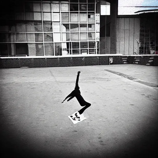 Prompt: “ skate on the concrete antigravity ”