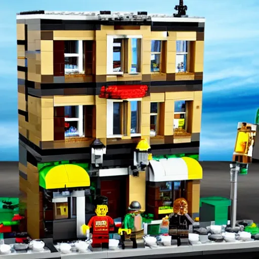 Image similar to paddy's pub lego set