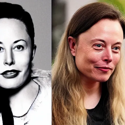 Prompt: Elon musk as a woman