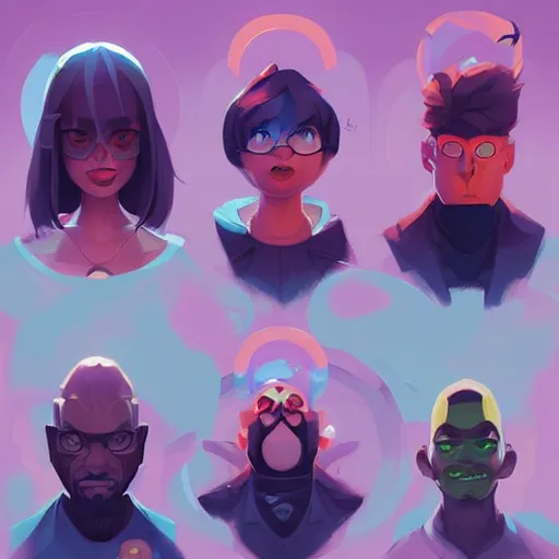 Image similar to face icon stylized minimalist toxic crusaders, loftis, cory behance hd by jesper ejsing, by rhads, makoto shinkai and lois van baarle, ilya kuvshinov, rossdraws global illumination