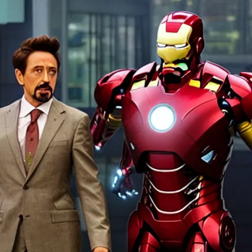 Image similar to iron man and jarvis