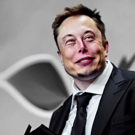 Image similar to ! elon musk with a nueralink implant